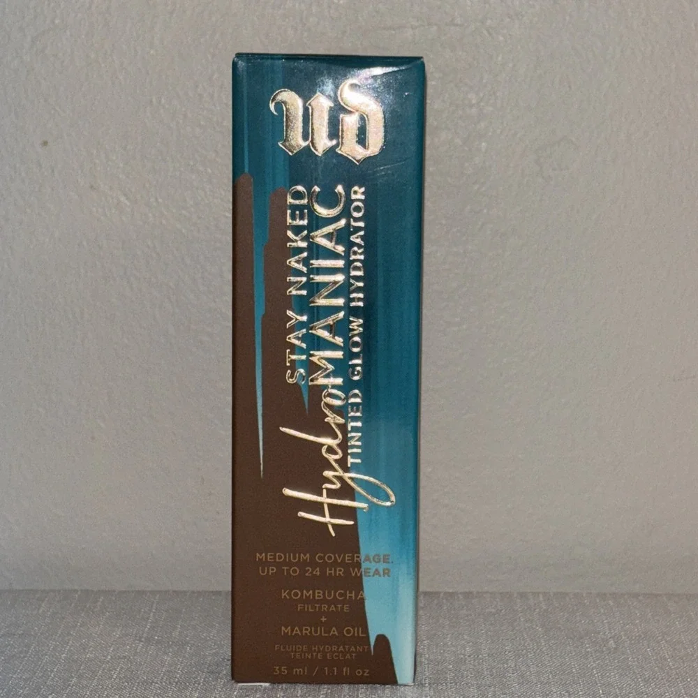 URBAN DECAY STAY NAKED Hydromaniac Tinted Glowy Hydrator 81 Deep 1.1oz